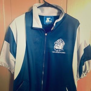 Men’s 3/4 Sleeve Georgetown Starter Jacket